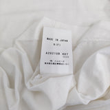 ESLOW CREWNECK PULLOVER メルローズ 日本製 定価13200円 半袖Ｔシャツ カットソー 21AW ホワイト レディース エスロー【中古】5-0725S♪