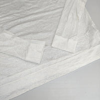 N.Jam noble 20070240503010 リネン 日本製 長袖Ｔシャツ カットソー ロンＴ ホワイト レディース エヌジャム【中古】5-0904M△