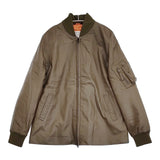 Maison Martin Margiela レザーブルゾン MA-1 羊革 s31am0177 サイズ38 ジャケット カーキ レディース メゾンマルタンマルジェラ【中古】5-1103T♪