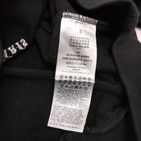 MAISON MARGIELA Logo sweatshirt ロゴスウェットシャツ サイズS スウェット ブラック レディース メゾンマルジェラ【中古】5-0718M♪