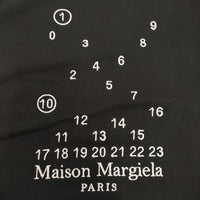 MAISON MARGIELA Logo sweatshirt ロゴスウェットシャツ サイズS スウェット ブラック レディース メゾンマルジェラ【中古】5-0718M♪