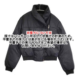 MARTIN MARGIELA 6 ここのえ期 初期 中綿ジャケット サイズ38 ブルゾン ブラック レディース マルタンマルジェラ【中古】5-1108A♪