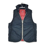 45R/45rpm JOUBUDE NAGAMOCHI リバーシブル ナイロン ダウンベスト ネイビー レディース フォーティーファイブアールピーエム【中古】5-1225T∞