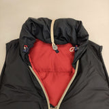 45R/45rpm JOUBUDE NAGAMOCHI リバーシブル ナイロン ダウンベスト ネイビー レディース フォーティーファイブアールピーエム【中古】5-1225T∞