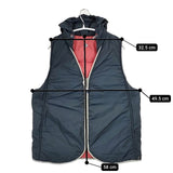 45R/45rpm JOUBUDE NAGAMOCHI リバーシブル ナイロン ダウンベスト ネイビー レディース フォーティーファイブアールピーエム【中古】5-1225T∞