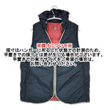 45R/45rpm JOUBUDE NAGAMOCHI リバーシブル ナイロン ダウンベスト ネイビー レディース フォーティーファイブアールピーエム【中古】5-1225T∞