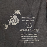 45R/45rpm 天竺のビッグスリットTシャツ 墨納戸 インディゴ カットソー ネイビー レディース フォーティーファイブアールピーエム【中古】5-1214M∞