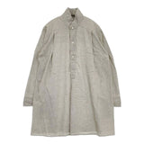 45R/45rpm ハケ目ビッグシャツ チュニック プルオーバー 定価29700円 ブラウス シャツ グレー レディース フォーティーファイブアールピーエム【中古】5-1027M∞