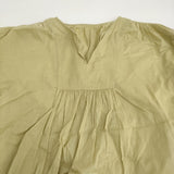 JOURNAL STANDARD relume コットンボイルクリンクルフレンチスリーブワンピース イエロー ジャーナルスタンダードレリューム【中古】5-0725S♪