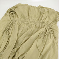 JOURNAL STANDARD relume コットンボイルクリンクルフレンチスリーブワンピース イエロー ジャーナルスタンダードレリューム【中古】5-0725S♪