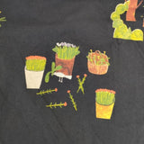 SUPER HAKKA ノースリーブドレス 総柄 ワンピース ネイビー レディース スーパーハッカ【中古】5-1225M∞