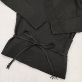 KEITH クロ カシュクール ウール セーター ニット ブラック レディース キース【中古】5-1027T∞