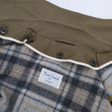 Le Minor Vent d ouest par Le Minor ウールライナーベスト付き コート カーキ レディース ルミノア【中古】5-1027T∞