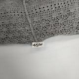 45R/45rpm 5098067 アイスコットンレースのハッピィ 定価35200円 カーディガン グレー レディース フォーティーファイブアールピーエム【中古】5-0812M△