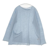 JURGEN LEHL J0191KB032 ヘンプ モヘヤ セーター ニット ライトブルー レディース ヨーガンレール【中古】5-1225T∞