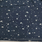 NEERU KUMAR J0407XNK Jurgen Lehl購入 コットン ピンタック インド製 チュニック ネイビー ホワイト レディース ネルークマール【中古】5-0718S♪