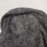 babaghuri J0591KB111 リネンニット 日本製 チュニック ブラック グレー レディース ババグーリ【中古】5-1027M∞