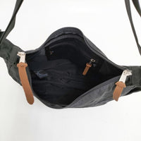 GREGORY サッチェルM SATCHEL M 定価14300円 コーデュラナイロン ショルダーバッグ ブラック レディース グレゴリー【中古】5-0918G∞