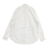 POLO RALPH LAUREN ビッグシャツ オックス ボタンダウン 長袖シャツ ホワイト メンズ ポロ・ラルフローレン【中古】5-1201M∞