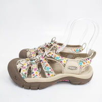 KEEN ニューポート レトロ サンダル 定価15400円 サイズ23.5cm サンダル ベージュ レディース キーン【中古】5-0808S◎