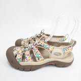 KEEN ニューポート レトロ サンダル 定価15400円 サイズ23.5cm サンダル ベージュ レディース キーン【中古】5-0808S◎