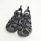 KEEN WHISPER ウィスパー サイズ23.5cm サンダル ブラック グレー レディース キーン【中古】5-0808S◎
