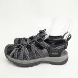 KEEN WHISPER ウィスパー サイズ23.5cm サンダル ブラック グレー レディース キーン【中古】5-0808S◎
