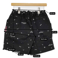 adidas 未使用品 総柄 サイズS ショートパンツ ハーフパンツ ショーツ ブラック ホワイト レディース アディダス【中古】5-0725S♪