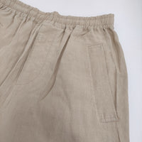 MARGARET HOWELL 578-0142608 サイズ1 リネン イージーパンツ パンツ ベージュ レディース マーガレットハウエル【中古】5-0725M♪