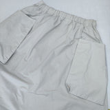 R&D.M.Co- ポリエステルナイロン ガーメントダイポケット ロングスカート ライトベージュ レディース オールドマンズテーラー【中古】5-1109M∞