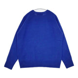 R&D.M.Co- ウール プルオーバー セーター ニット ブルー レディース オールドマンズテーラー【中古】5-1225T∞