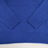 R&D.M.Co- ウール プルオーバー セーター ニット ブルー レディース オールドマンズテーラー【中古】5-1225T∞