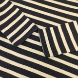 R&D.M.Co- ボーダー ニットソー セーター ニット ネイビー ホワイト レディース オールドマンズテーラー【中古】5-1109M∞