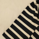 R&D.M.Co- ボーダー ニットソー セーター ニット ネイビー ホワイト レディース オールドマンズテーラー【中古】5-1109M∞