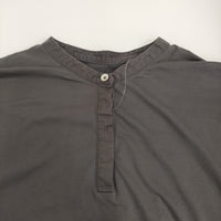 KURASHI&Trips バンドカラードルマンプルオーバー ブラウス グレー レディース クラシアンドトリップス/北欧、暮らしの道具店【中古】5-0725S♪