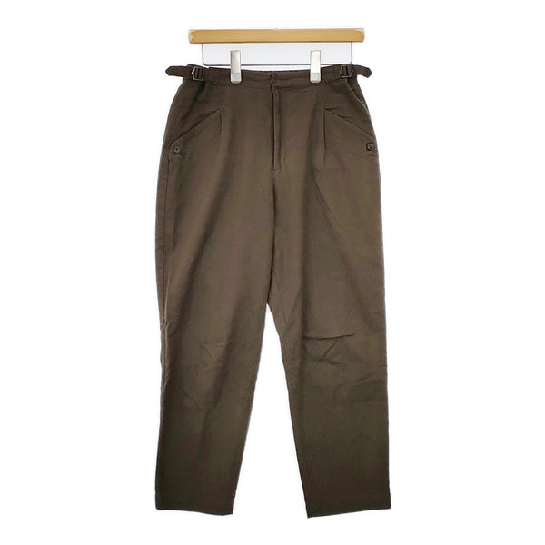 KURASHI&Trips 903-70903718-X リネンコットン サイズM パンツ カーキ レディース クラシアンドトリップス/北欧、暮らしの道具店【中古】5-0904M△