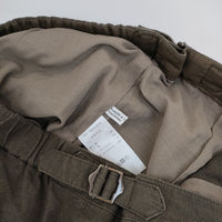 KURASHI&Trips 903-70903718-X リネンコットン サイズM パンツ カーキ レディース クラシアンドトリップス/北欧、暮らしの道具店【中古】5-0904M△