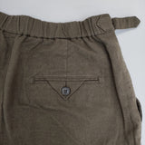 KURASHI&Trips 903-70903718-X リネンコットン サイズM パンツ カーキ レディース クラシアンドトリップス/北欧、暮らしの道具店【中古】5-0904M△