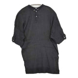 mizuiro-ind 楊柳 インド製 半袖 カットソー ブラック レディース ミズイロインド【中古】5-0725S♪