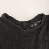 mizuiro-ind 楊柳 インド製 半袖 カットソー ブラック レディース ミズイロインド【中古】5-0725S♪