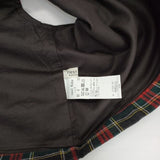 nest Robe ウールタータンチェック2WAYベスト 01224-1291 ベスト レッド グレー レディース ネストローブ【中古】5-1225T∞