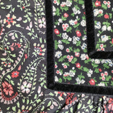 SUM1 STYLE 小花柄 スモックブラウス ハイネック ギャザー EAZ5012104A0003 ブラウス シャツ ブラック 多色 レディース スミスタイル【中古】5-0904M△