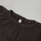 grin コットンリネン ブラウス シャツ ブラウン レディース グリン【中古】5-1027M∞