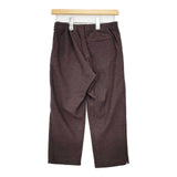 Pal'las Palace ウール イージー パンツ ブラウン レディース パラスパレス【中古】5-1225T∞