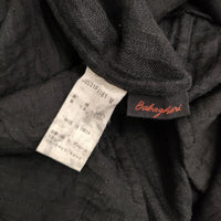 babaghuri J0531FJ181 クラッシュキルトジャケット 羽織 定価85800円 インド製カーディガン 2023 ブラック レディース ババグーリ【中古】5-0718M♪