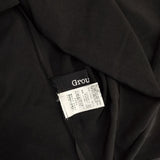 GROUND Y カットソードッキングワンピース 定価38000円 ワンピース ブラック レディース グラウンドワイ/YOHJI【中古】5-1214M∞