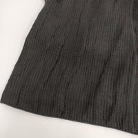 JIL SANDER メイヤー期 サイズ34 フレンチスリーブ リネンコットン ワンピース 2017 ブラック レディース ジルサンダー【中古】5-0725S♪