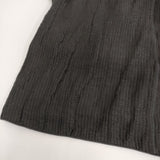 JIL SANDER メイヤー期 サイズ34 フレンチスリーブ リネンコットン ワンピース 2017 ブラック レディース ジルサンダー【中古】5-0725S♪