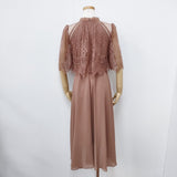 Dolly Doll レース オケージョンドレス サイズ38 ワンピース ピンク レディース ドリードール【中古】5-1211G◎