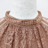 Dolly Doll レース オケージョンドレス サイズ38 ワンピース ピンク レディース ドリードール【中古】5-1211G◎